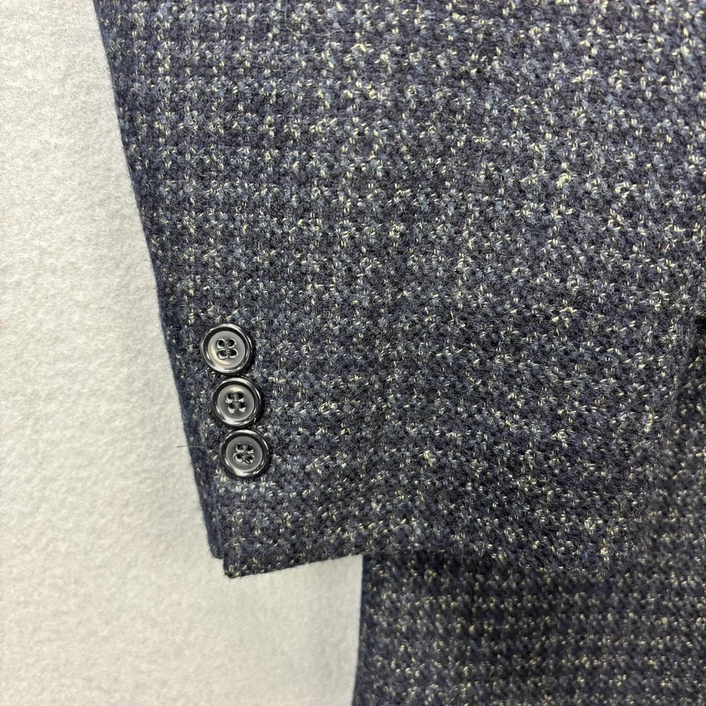 Vinceli Blazer Mens 42 Wool Cashmere Italian Sport Coat Jacket‎ Vintage Style